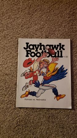 Kansas Jayhawks Nebraska Cornhusker Collectible Magazine