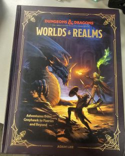 Dungeon & Dragons Worlds & Realms Book