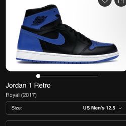 Jordan 1 Retro Royal
