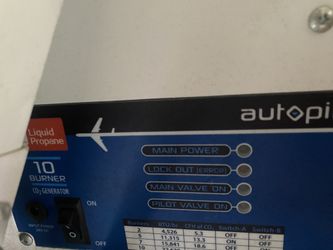 Auto Pilot Co2 Generator, Have 3 Of The 10 Burner
