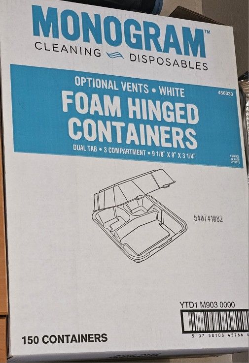 Free To-go Foam Food Containers & Plastic Utensils