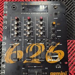 Vintage Gemini PS-626 Platnuim Series DJ Mixer