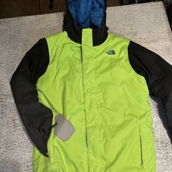 The north face ski snowboard jacket coat hyvent isulated xxl 18-20 kids like adult small - medium 