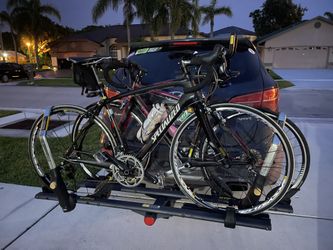 Pair of Hers and His Specialized Carbon Fiber Road Bikes