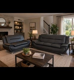 Modern Beautiful 2pc sofa set new Colors available