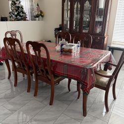 Dining Table  6 Chairs
