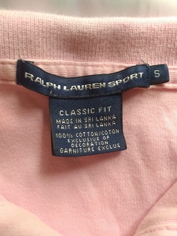 Never Worn, RALPH LAUREN POLO PINK SHIRT