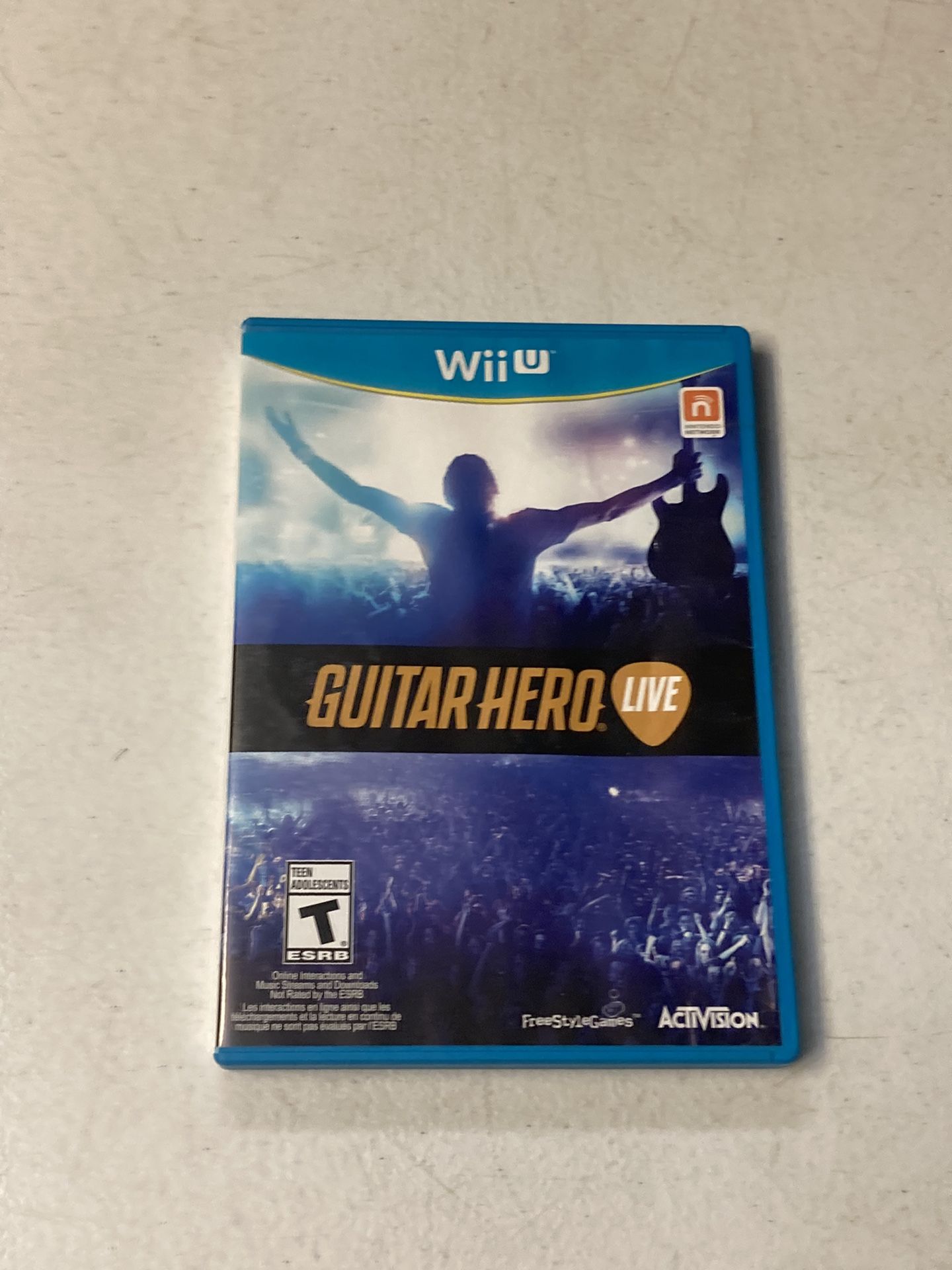 Nintendo Wii U Guitar Hero Live Game 