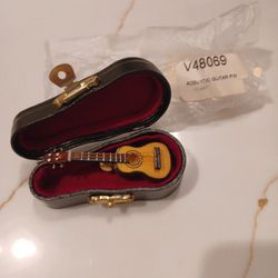 Acoustic Guitar Pin & Case