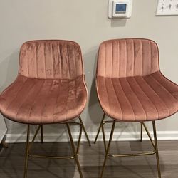 Pink Barstool Chairs