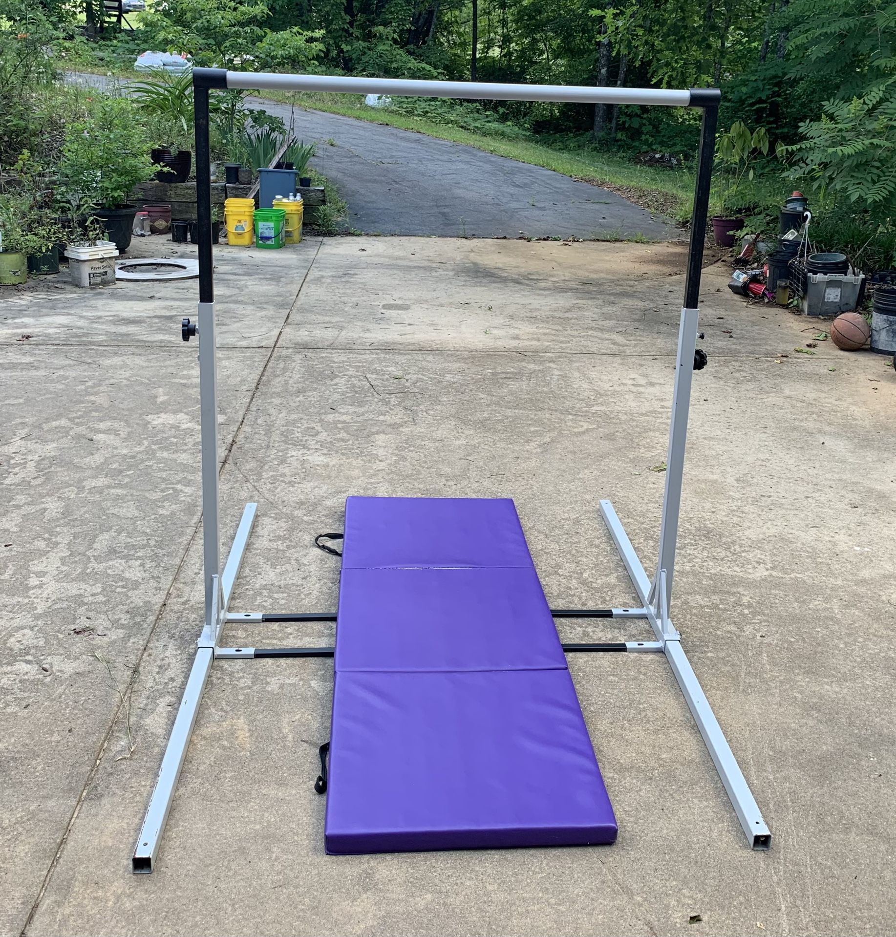 Gymnastics Kip Bar And Tumble Mat