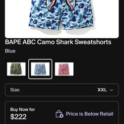 Bape Shorts (blue/camo)