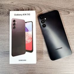 WITH BOX SAMSUNG GALAXY A14 5G 64GB UNLOCKED.    DRONE  LOWEST WHOLESALE PRICES WITH OPTION TO PAY  IN PAYMENTS  WITH NO CREDIT CHECKS   