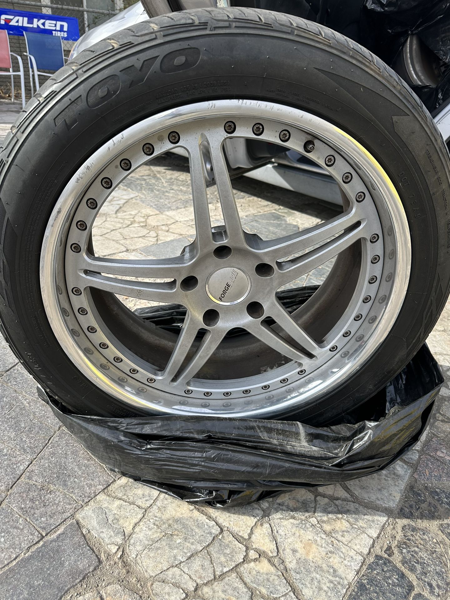 Forgeline SP3P 5x127 forged three piece