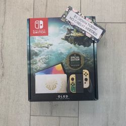 Nintendo Switch Oled Zelda Edition Console - Pay $1 DOWN AVAILABLE - NO CREDIT NEEDED 