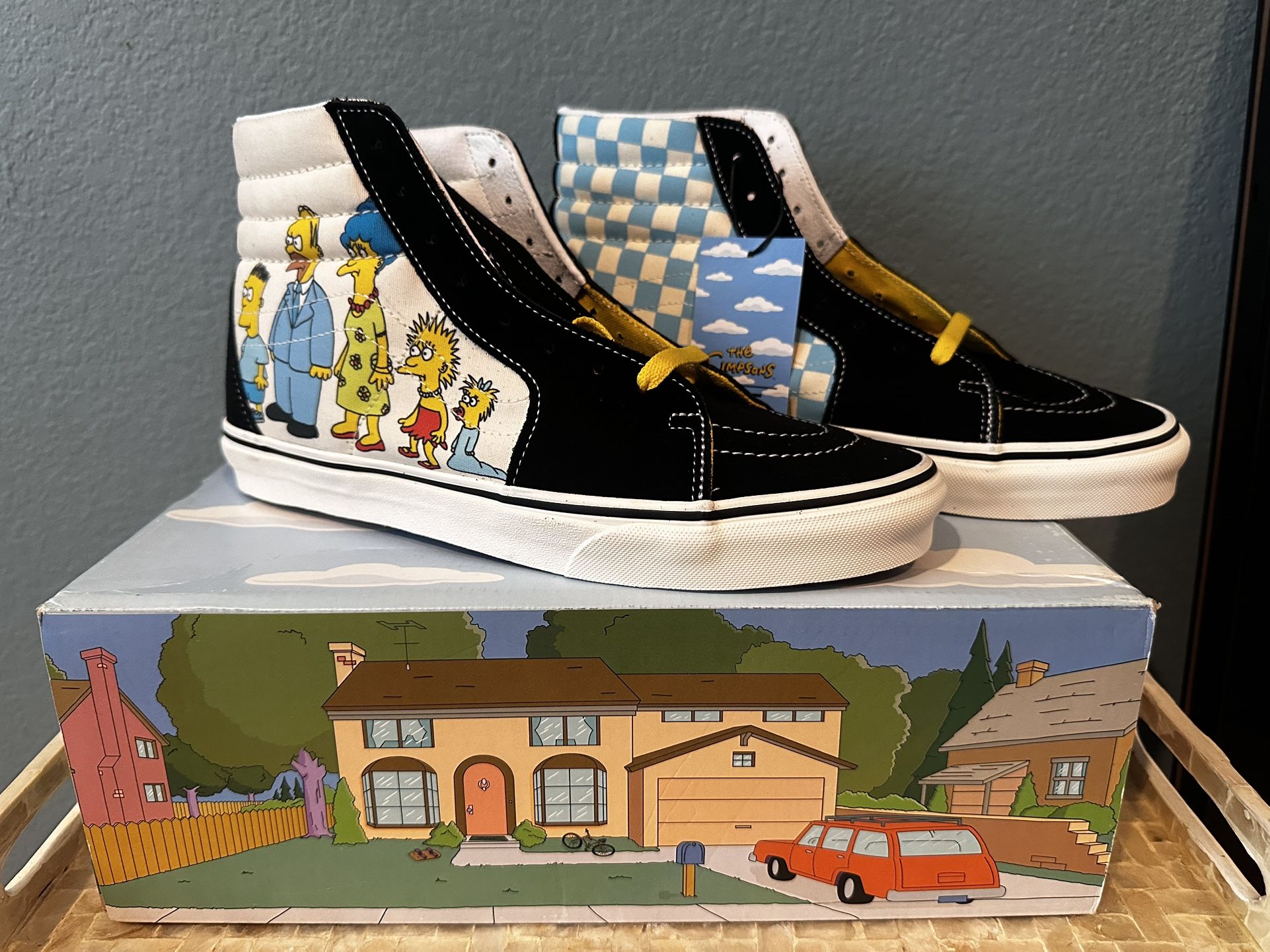 Vans Sk8 Hi // The Simpsons Family Portrait - 10M