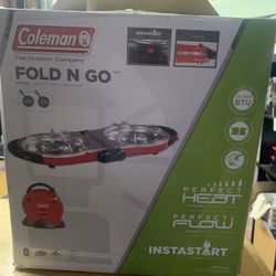 [used] Coleman Fold N Go Propane Stove 