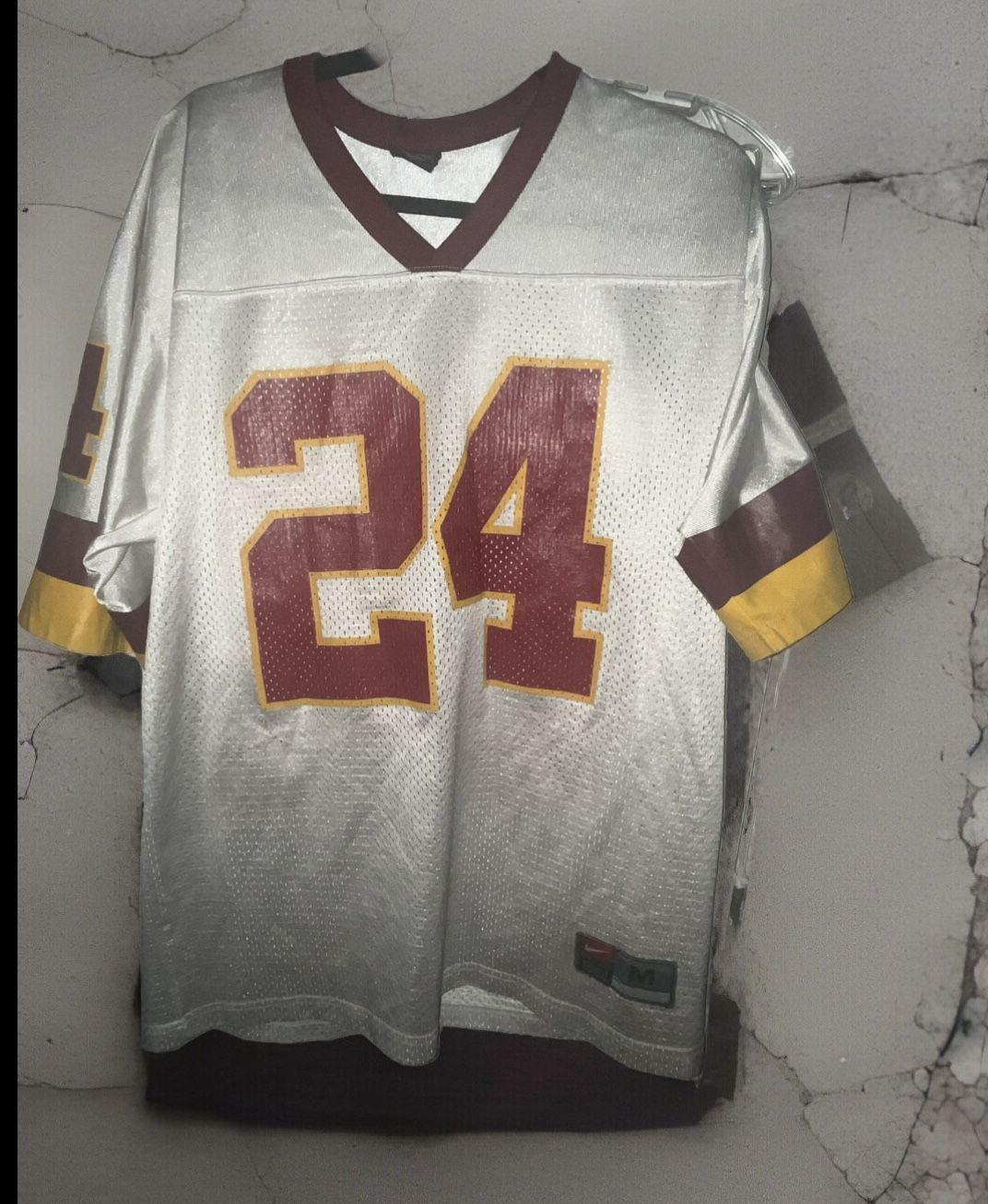 Washington Redskins CHAMP BAILEY Vintage Jersey 1(contact info removed) White Nike Sz Medium