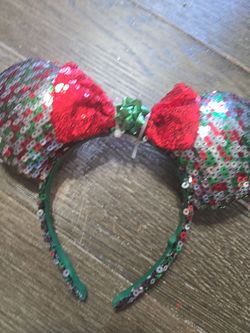 Christmas disney ears