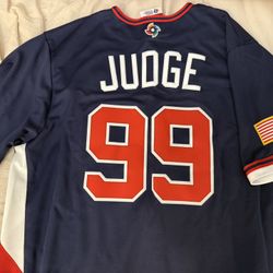 WBC USA AARON JUDGE JERSEY XL NIKE