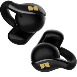 Monster Open Ear AC225 - Wireless Bluetooth 6.0 Headphones, Stereo Sound, Lightweight and Comfortable Clip-On Earphones with ENC Microphone for Clear 