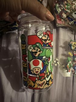 Custom Made Super Mario  Dodgers Cup $15