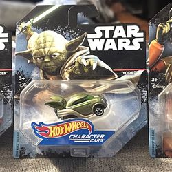 2014 Hot Wheels Star Wars Die-Cast lot of 15
