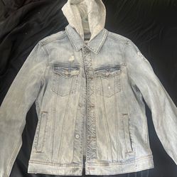  Denim Jacket Hooded