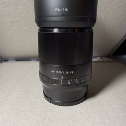 Viltrox 50mm/1.8 FE for Sony e mount Prime  Lens