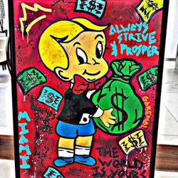 Richie Rich Custom Painting