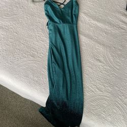 Emerald Green Dress
