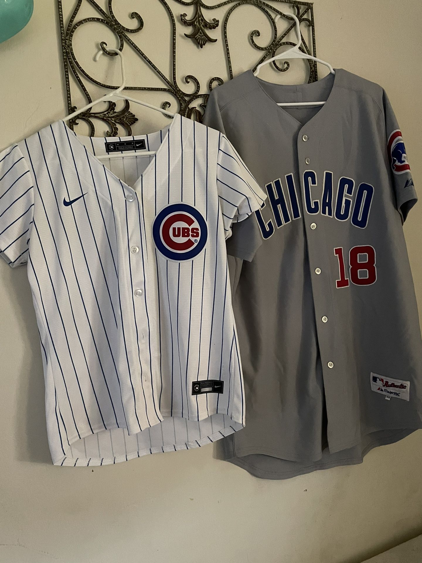 His & Her Cubs jerseys (Authentic)