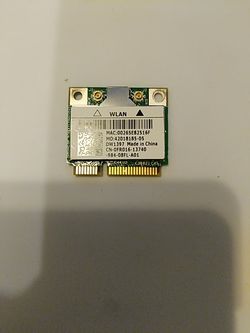 Dell DW1397 Wireless Card for laptops