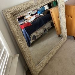 The Antique Collectibles. Big Mirror Long 47 Inch, 43 Inch 