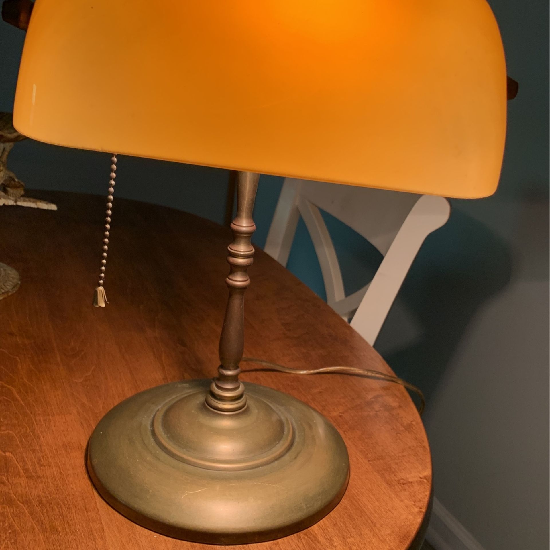 AMBER Bankers Lamp