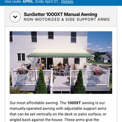 Sunsetter Awning 10ft