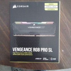 Corsair Vengeance Rgb Pro Sl Ram Sticks 2 Pk.(still Available)