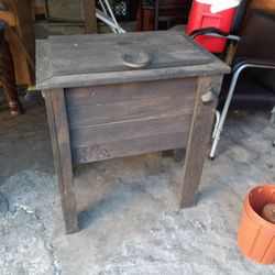 Hielera De Madera No Pesa Nada