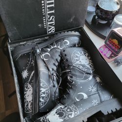 Killstar - Women's Astral Combat Boots
