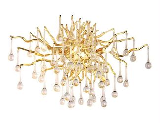 3609: New Crystal Raindrop Vintage Wall Light Fixtures, Tree Branch Crystal Wall Light Fixtures, Gold Sconces Wall Lighting, Crystal Wall Sconces, for
