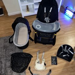 High Chair Baby Swing Baby Walker And Bassinet Bed