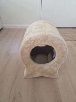 Cat cave bed