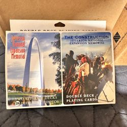 SEALED Dual Deck Playing Cards JEFFERSON NATIONAL + GATEWAY ARCH