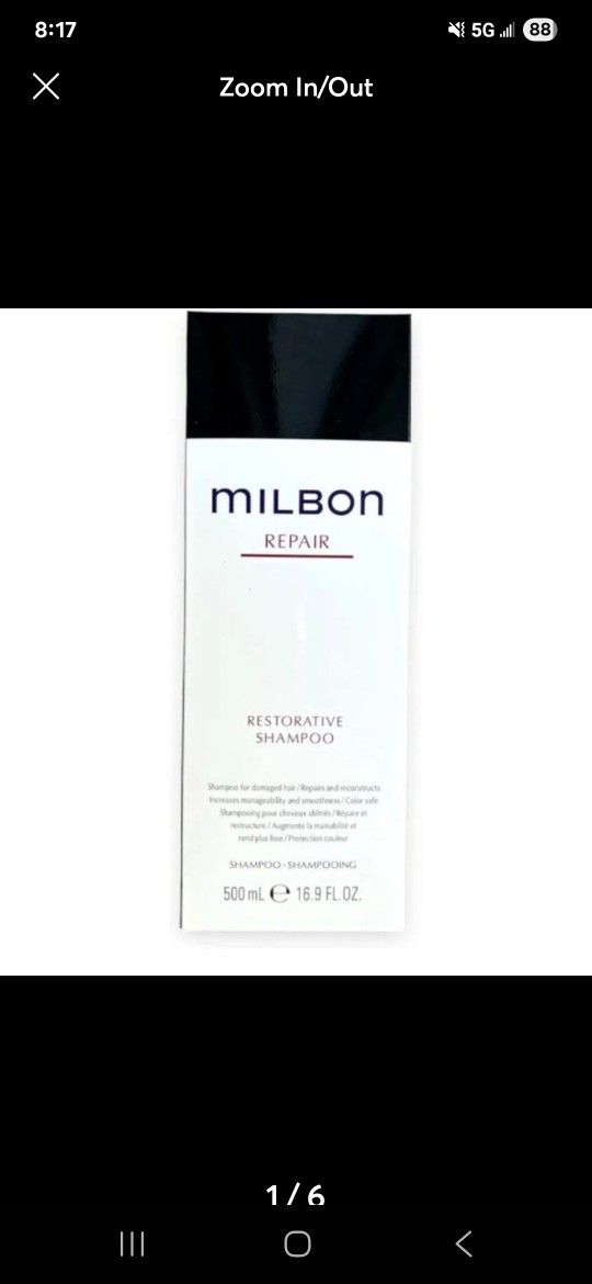 Milbon Repair Restorative Shampoo
