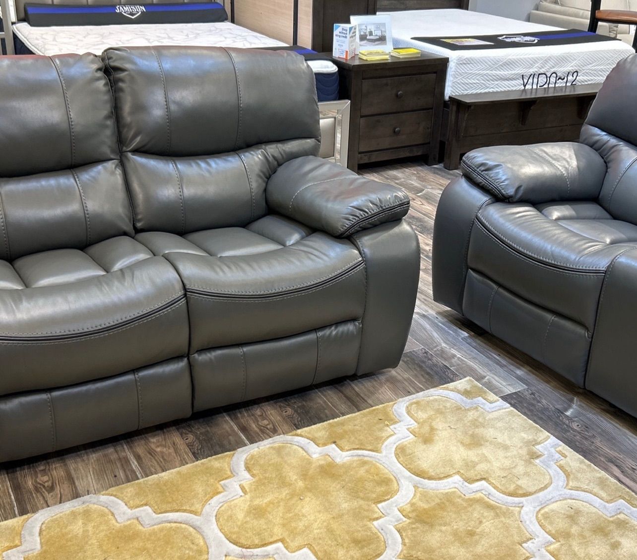 Madrid two piece sofa and loveseat $1199