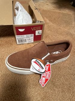 Van’s Suede Slip-ons Size 9