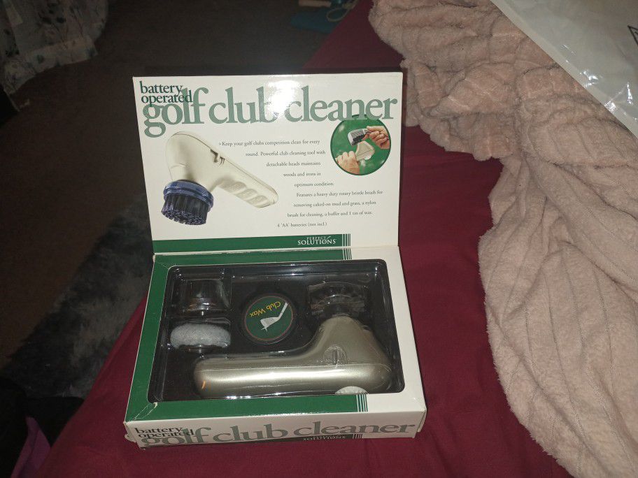 Golf Club Cleaner Battery Operated 
