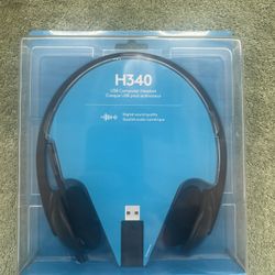 The Logitech H340 USB Computer Headset