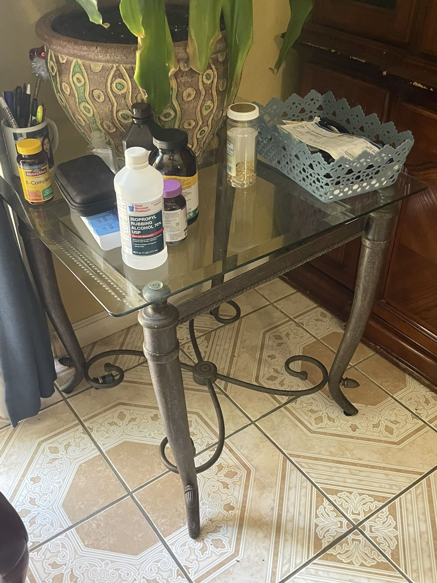 Glass table Set