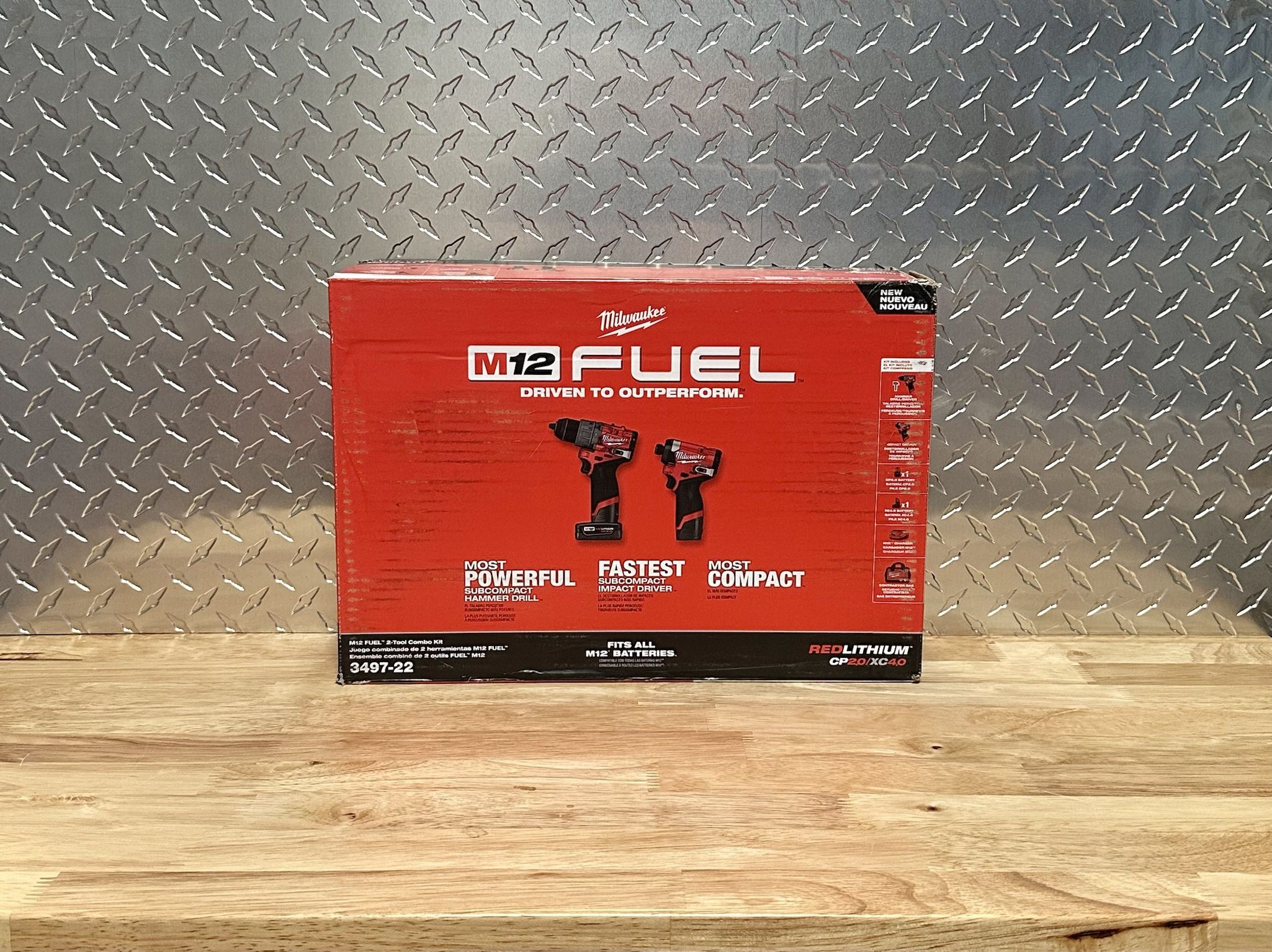 Milwaukee M12 FUEL 2 Tool Combo Kit 3497-22